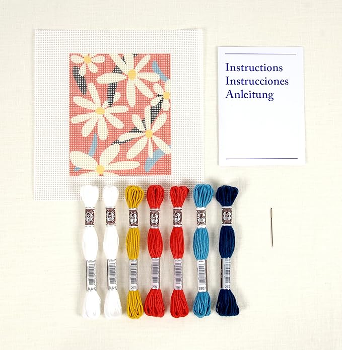 DMC Tapestry kit - Abstract Flowers
