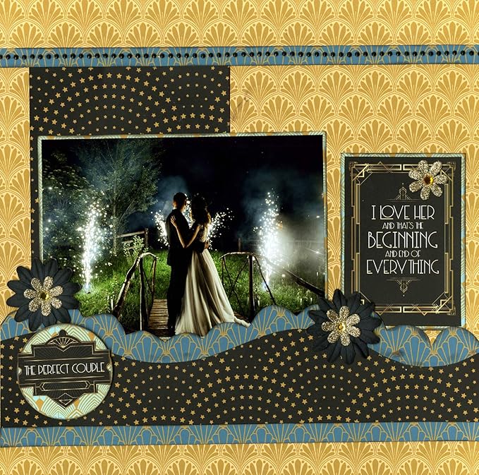 Reminisce Roaring 20's Scrapbook Collection Kit