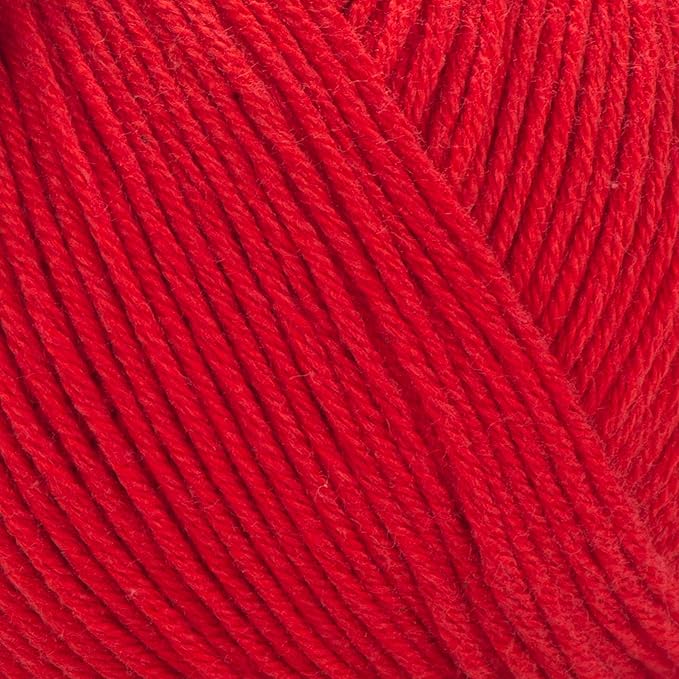 YarnArt Baby Cotton Yarn - Soft Knitting Yarn for Baby & Summer, 50% Cotton 50% Acrylic, 1.76 Oz, 180.44 Yds, Ideal for Amigurumi & Crochet Projects (1, 426)