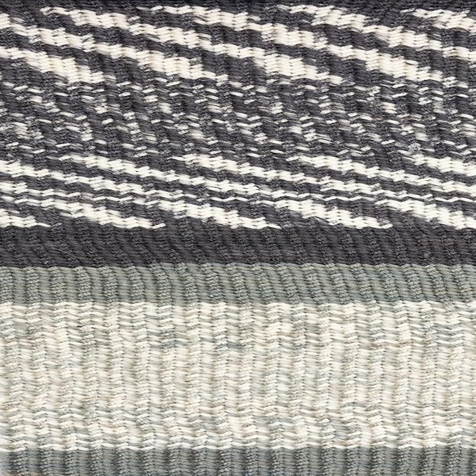 Lion Brand Yarn Wool Ease Fair Isle, Yarn for Knitting, Charcoal/Medium Grey, 1 Pack