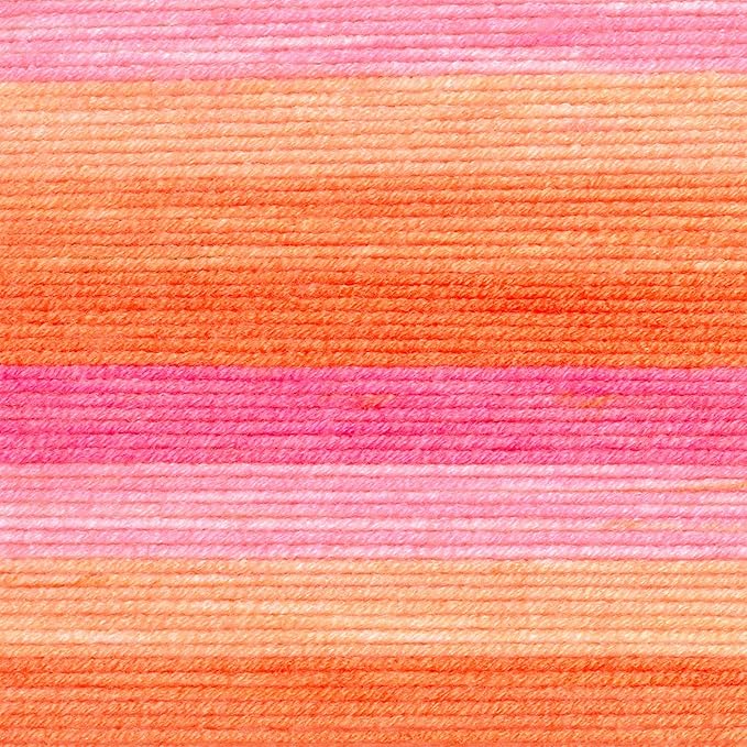 Lion Brand Yarn, Mandala Ombré Variegated Yarn for Crocheting, Knitting, and Crafts, Serene, 1 Pack, Soft, Acrylic Fiber for Cozy Blankets, Worsted Weight Sweaters and Colorful Shawls