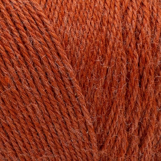 Lion Brand Yarn, Recycled Polyester Re-Spun Bonus Bundle Yarn for Crocheting and Knitting, Amber, 1 Pack