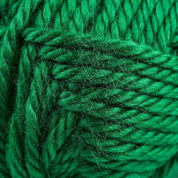 Lion Brand Hometown Yarn - Bulky Yarn for Knitting and Crocheting, 5-Pack, Green Bay