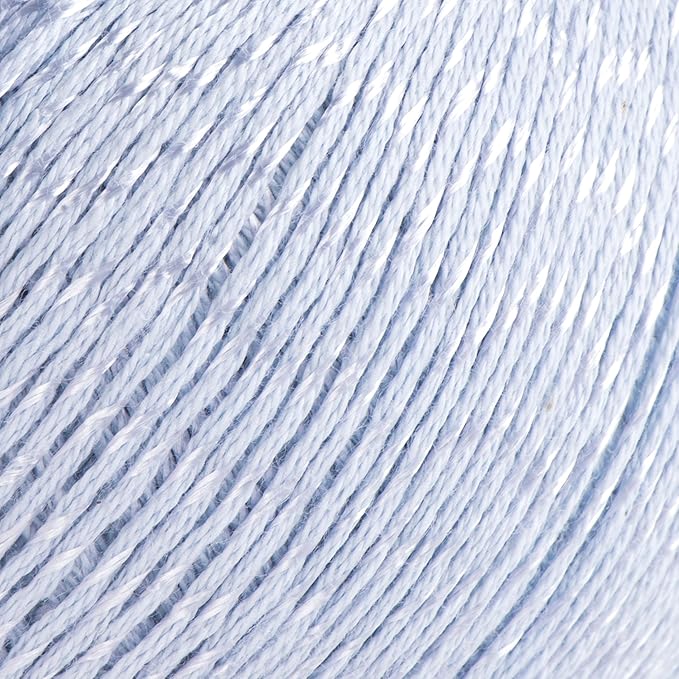 YarnArt Summer – Lightweight Glittery Yarn, 70% Mercerized Cotton, 30% Viscose – Sparkly Knitting & Crochet Yarn for Shawls, Clothes & Accessories (50)
