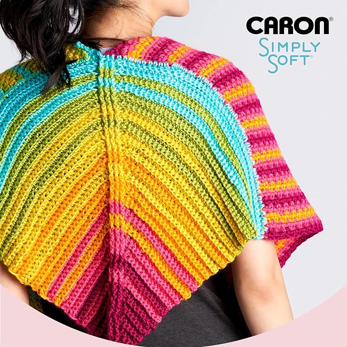 Caron Simply Soft 3-Pack Yarn, 3oz, Gauge 4 Medium Worsted, 100% Acrylic - Royal Blue - Machine Wash & Dry