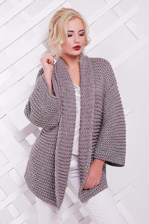 Estako Megastar, 75% Acrylic 25% Wool Yarn, Soft, Chunky Bulky Weight #5 for Crochet and Knitting 3.52 Oz (100g) / 120 Yrds (110m) (69027 - Grey)