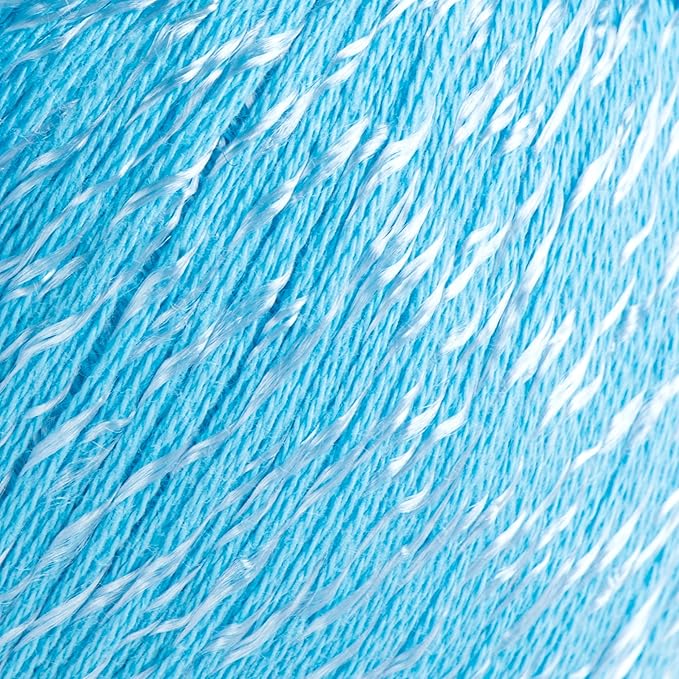 YarnArt Summer – Lightweight Glittery Yarn, 70% Mercerized Cotton, 30% Viscose – Sparkly Knitting & Crochet Yarn for Shawls, Clothes & Accessories (33)