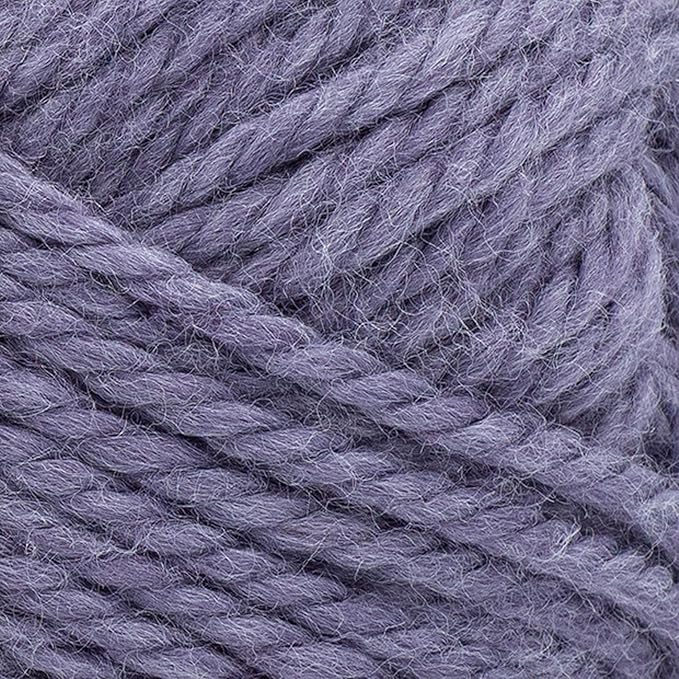 Lion Brand Yarn, Re-Spun Thick & Quick Super Bulky Yarn for Knitting, Crochet, and Crafts, Acai, 3 Pack, Soft Fiber for Chunky Blankets, Bulky Throws, and Cozy Sweaters