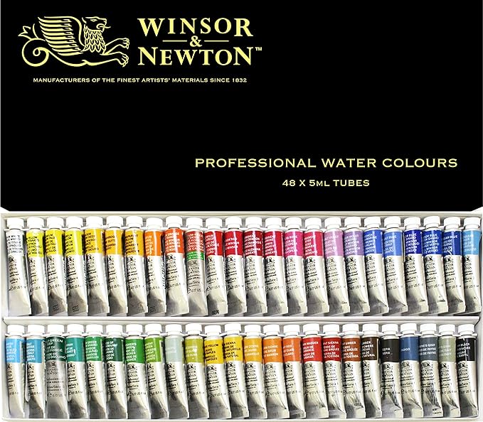 Winsor & Newton Artists Water 5ML tube 48C set (japan import)