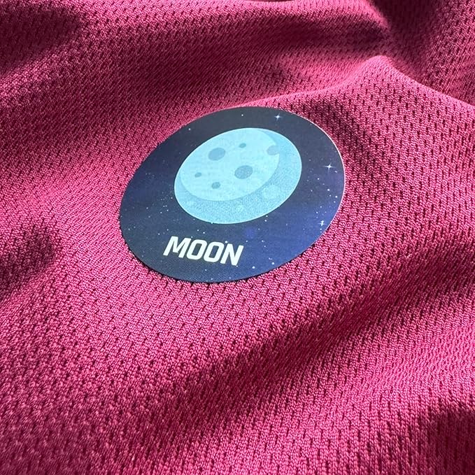 60 sheets, 600 stickers - planet solar system stickers for kids, 1.5"
