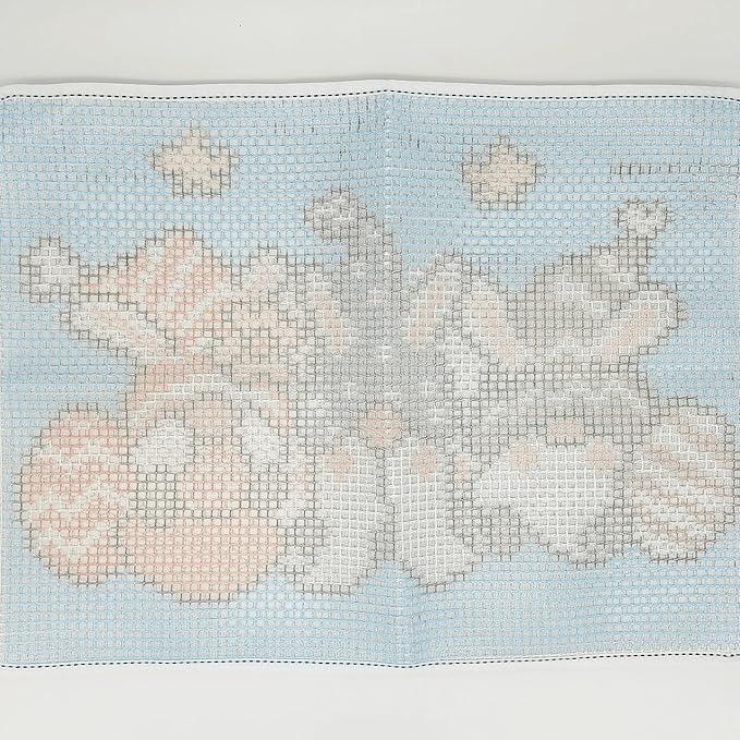 Howie's Latch Hook Kits for Adults, DIY Three Easter Gnomes Crochet Yarn Latch Hook Rug Kit for Adults, Color Preprinted Pattern Embroidery Decoration(Three Easter Gnomes, 19.69 x 14.96 inch)