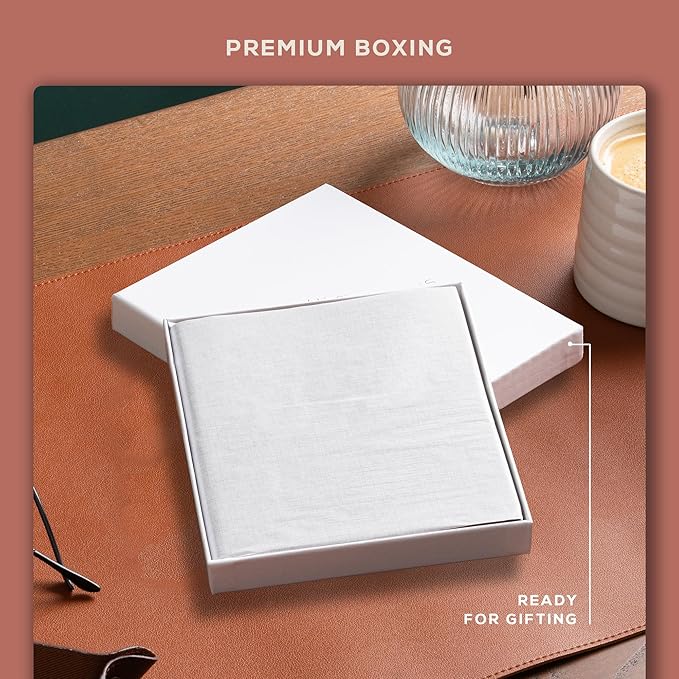 Beechmore Books Square Mixed Media Sketchbook - 8x8 Inch Professional Art Journal, 160 GSM / 98 lb Ivory Paper, Perforated Pages, Vegan Leather Hardcover, Lay-Flat Design for Drawing & Doodling