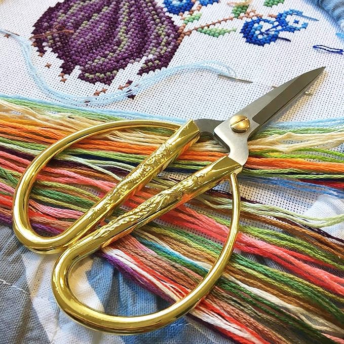 atdawn rainbow color embroidery, cross stitch threads, bracelets, crafts floss, 100 count