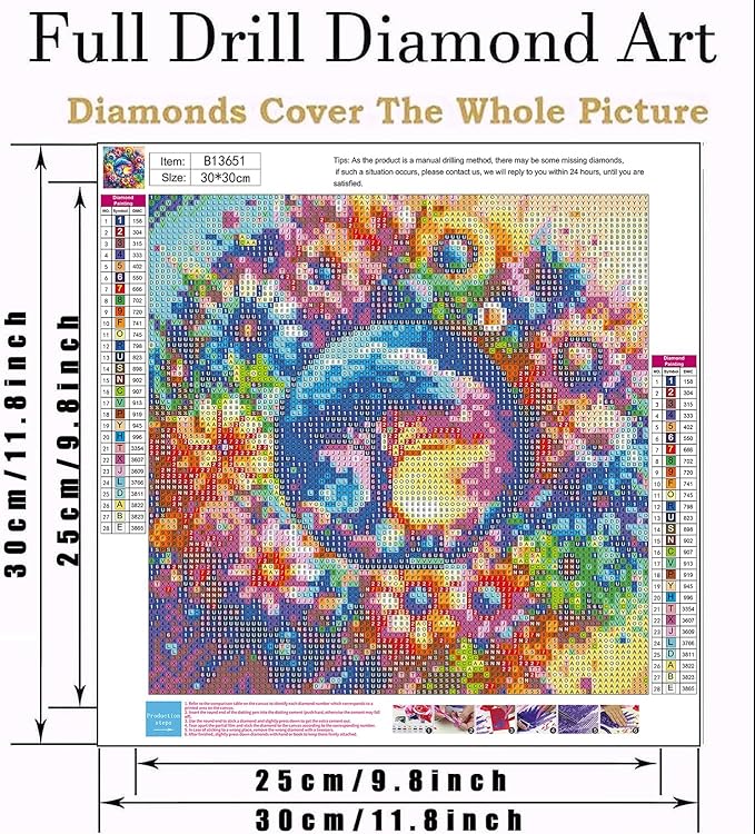 mrpwnle Tree of Life Diamond Painting Kits for Adults - 5D Tree of Life Diamond Art Kits for Beginners, DIY Flowers Diamond Art Painting Crafts, Great for Decor Home Gifts 12X12Inch