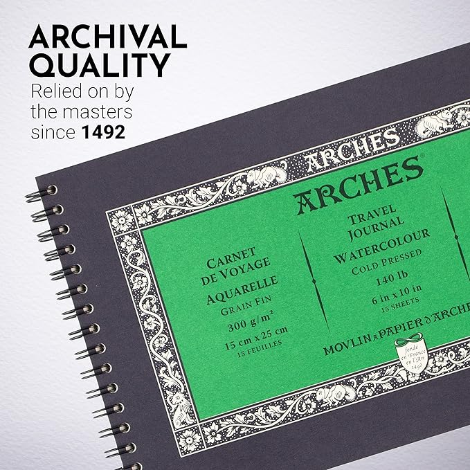 Arches® Aquarelle Travel Pad