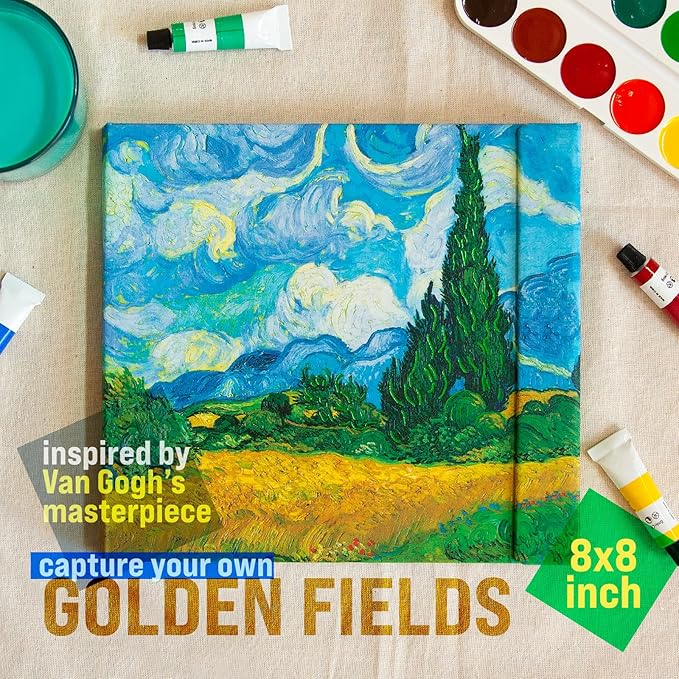 Magnetic Hardcover Drawing Pad – Ultra-Smooth Thick Marker Paper 150 GSM, 70 Tear-Out Sheets, Sketch Pad for Pen and Ink, Artist Sketch Book (Cypress, 8,5x7,7 inch)