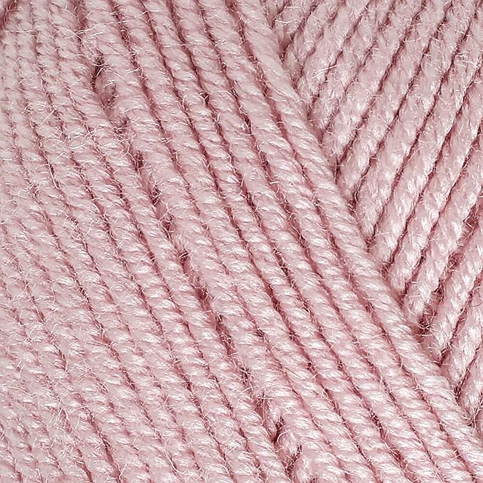 Estako Star-Worsted Yarn - 75% Acrylic 25% Wool - Soft Medium Weight #4-100g (3.52oz) - 170m (186yds) - Crochet & Knitting Yarn (40699 - Powder)