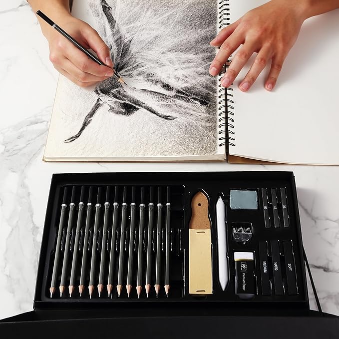 Mr. Pen- Sketching Pencils Set, 25 pcs, Art Set, Graphite Pencils for Sketching
