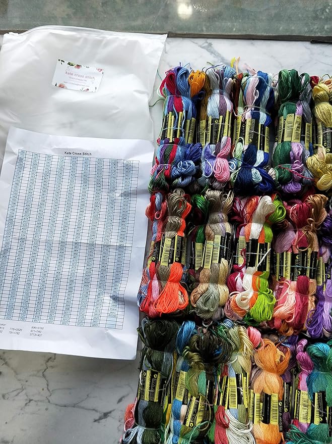 KCS 447 Colors of Cross Stitch Floss Embroidery Threads