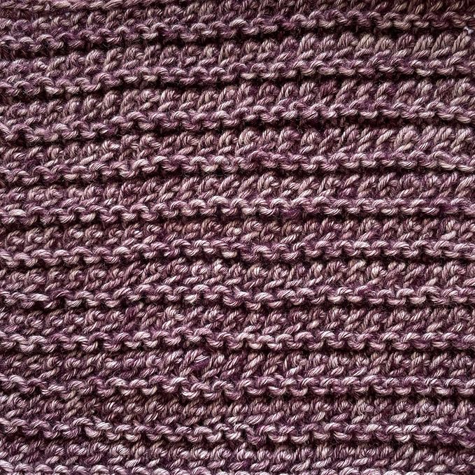 Cotton to The Core Cotton Yarn for Crocheting, 6-Pack (852 Yds / 300G), Free Patterns, Beginners Friendly - Soft Baby Yarn for Knitting - 3 DK Light Worsted Weight - Eggplant Purple