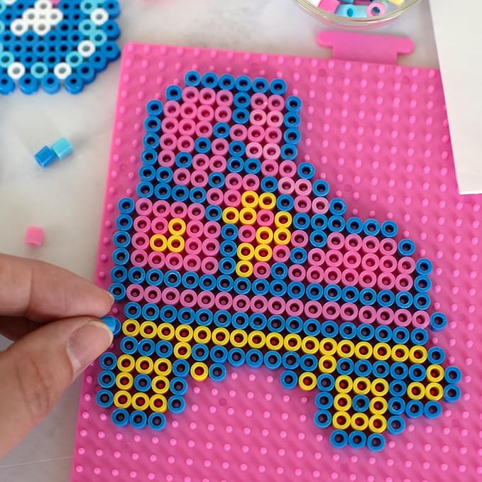 Perler 80-57199 Mattel Barbie Fused Bead Deluxe Activity Kit, 9 Unique Patterns, Multicolor, 4011 Pieces