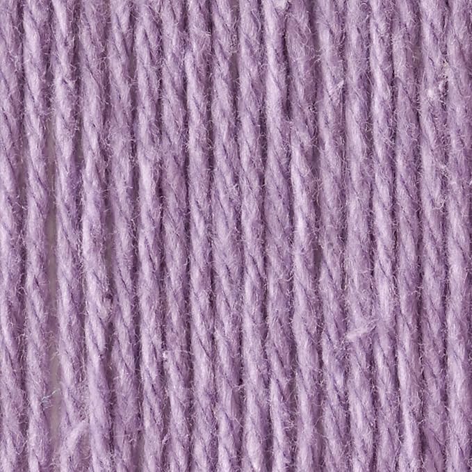 Lily 10200101317 Sugar 'N Cream The Original Solid Yarn, 2.5oz, Medium 4 Gauge, 100% Cotton - Hot Purple - Machine Wash & Dry