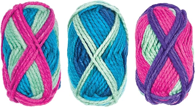 Creativity for Kids Learn to Knit Pocket Scarf - DIY Knitting Kit for Beginners, Kids Craft Kit