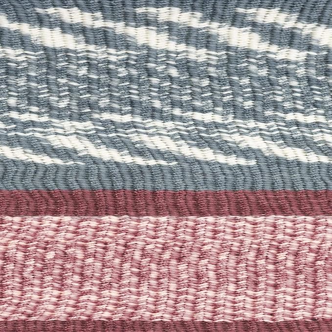 Lion Brand Yarn Wool Ease Fair Isle, Yarn for Knitting, Merlot/Charcoal, 3 Pack