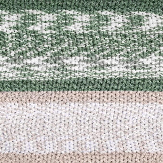 Lion Brand Yarn Wool Ease Fair Isle, Yarn for Knitting, Beige/Olive, 3 Pack