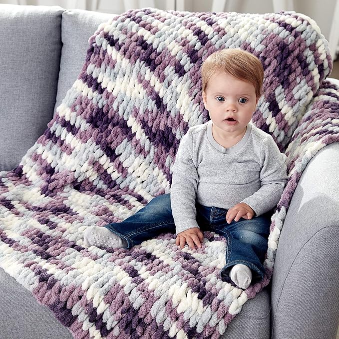 Bernat Alize Blanket-EZ Yarn, Thistle