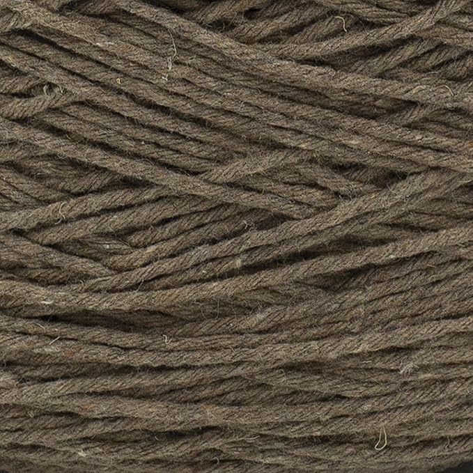 Lion Brand Yarn Re-Up Bonus Bundle Cotton Blend Yarn for Knitting and Crochet, Portobello, 2 Pack
