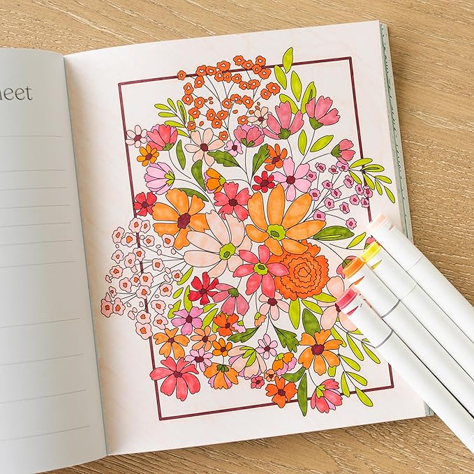 Elyse Breane Design, Put A Bow On It Coloring Book, 8.5x10 inches, 40 Coloring Pages