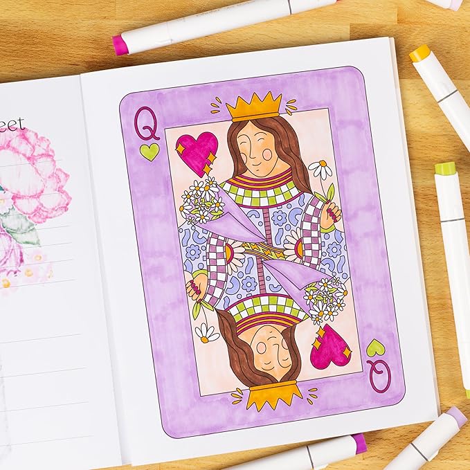 Elyse Breane Design, Put A Bow On It Coloring Book, 8.5x10 inches, 40 Coloring Pages