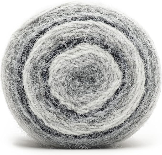 Caron Colorama Halo Striped - 2 Pack of 481 Yards/8 oz Nightshade 71% Acrylic 18% Nylon 11% Polyester Yarn