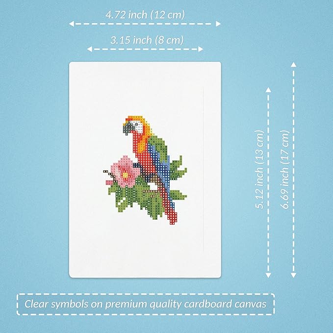 LuwoArte 16 Pack Diamond Painting Kits for Adults – The World of Birds Designs – Full Drill DIY Paint Gem Art for Adults – Brilliant 5D Diamond Painting Kit – Relaxing Craft for Home Wall Décor
