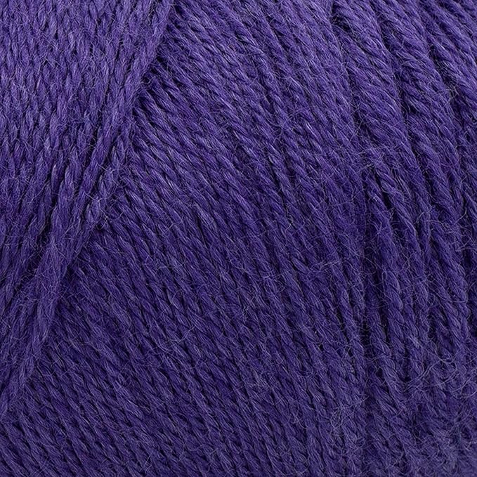 Lion Brand Yarn, Recycled Polyester Re-Spun Bonus Bundle Yarn for Crocheting and Knitting, Heliotrope, 1 Pack