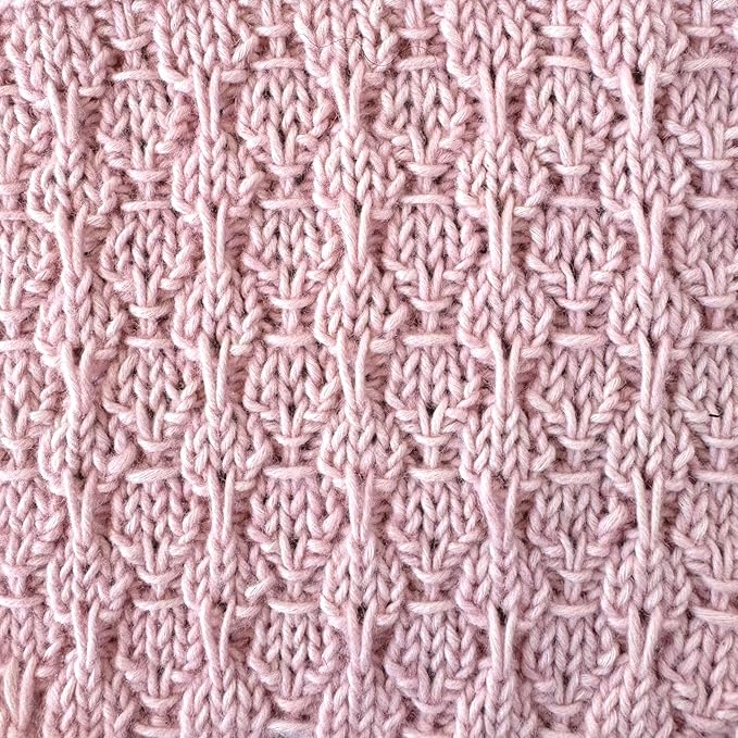 Cotton to The Core Cotton Yarn for Crocheting, 6-Pack (852 Yds / 300G), Free Patterns, Beginners Friendly - Soft Baby Yarn for Knitting - 3 DK Light Worsted Weight - Baby Pink