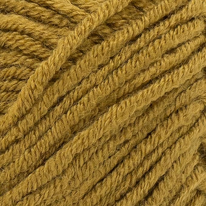Lion Brand Yarn, Color Theory Worsted Weight Yarn for Knitting and Crochet, Dijon, 1 Pack, Acrylic Fiber with Modern Color Palette, Perfect for Sweaters, Hats and Cozy Blankets