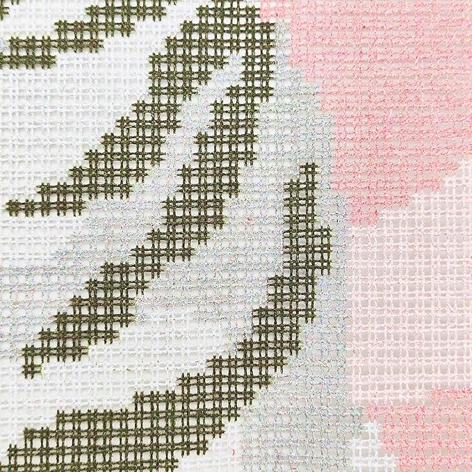 Howie's Needlepoint Needlepoint Kits for Adults, Pillow Front Cross Stitch Kit with Embroidery Pattern on Canvas, Yarn, 2 Needles and Instruction, 16 x 16inch(Dragon Li Cat)