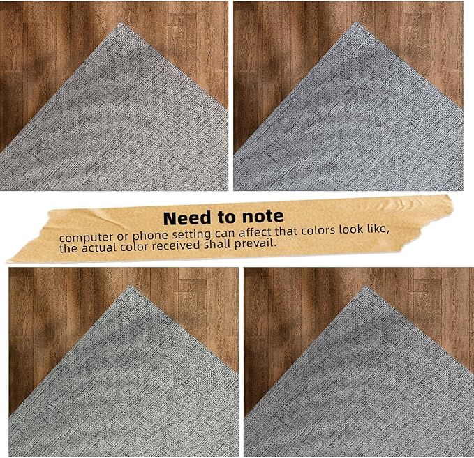Vienrose Photo Album Scrapbook, 3 Ring 8" x 10" Linen Cover Kraft Paper Memory Book with 50 Sheets 100 Pages, Scrapbook Set for Wedding, Anniversary, Family, Travel, Grey