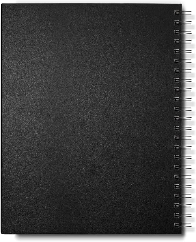 Winsor & Newton Classic Spiral Sketch Book, 9x12", 80 sheets, Natural White