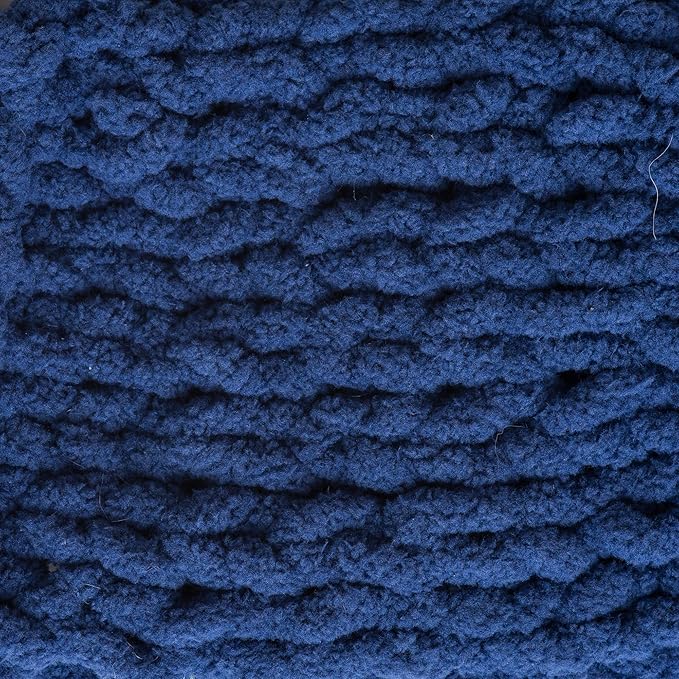 Bernat Blanket Super Bulky Yarn, 5.3oz, Guage 6 Super Bulky, Navy