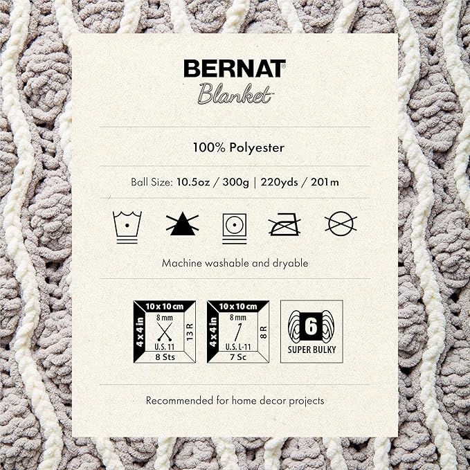 BERNAT BLANKET BB, PURPLE HAZE