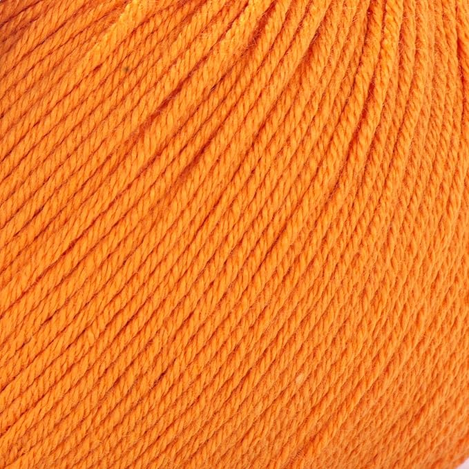 YarnArt Baby Cotton Yarn - Soft Knitting Yarn for Baby & Summer, 50% Cotton 50% Acrylic, 1.76 Oz, 180.44 Yds, Ideal for Amigurumi & Crochet Projects (1, 425)