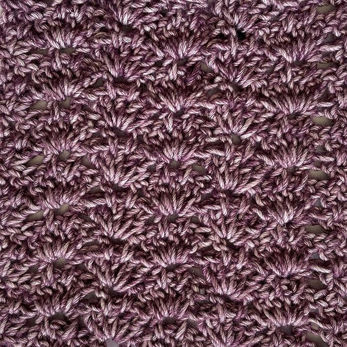 Cotton to The Core Cotton Yarn for Crocheting, 6-Pack (852 Yds / 300G), Free Patterns, Beginners Friendly - Soft Baby Yarn for Knitting - 3 DK Light Worsted Weight - Eggplant Purple