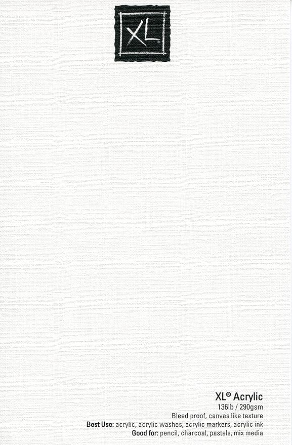 Canson XL Series Oil and Acrylic Paper Pad 11x14"