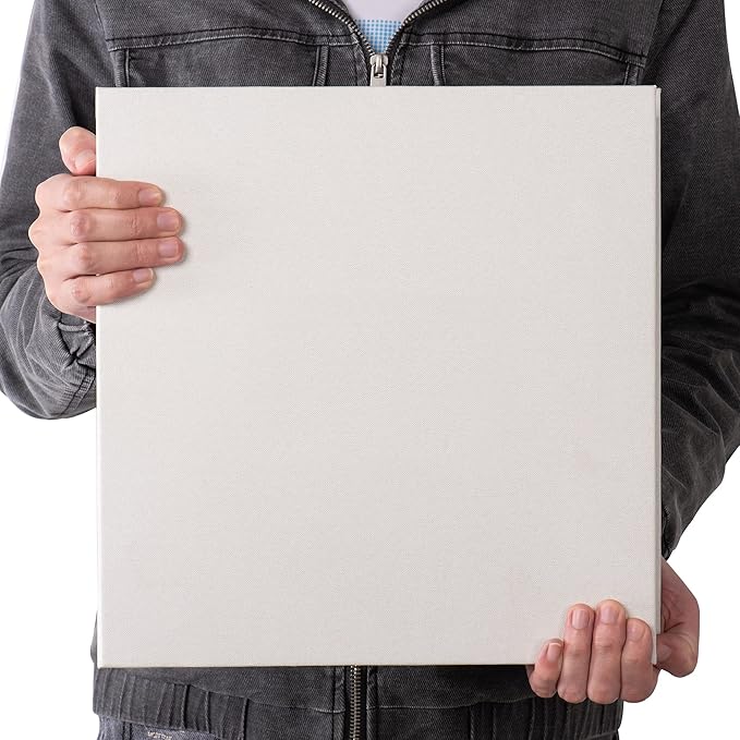 Large Photo Album Self Adhesive 4x6 5x7 3x5 8x10 Scrapbook Magnetic Album DIY Scrap Book Length 13 x Width 12.8 (Inches) 120 Black Sticky Pages Linen Cover DIY Photo Album(White)