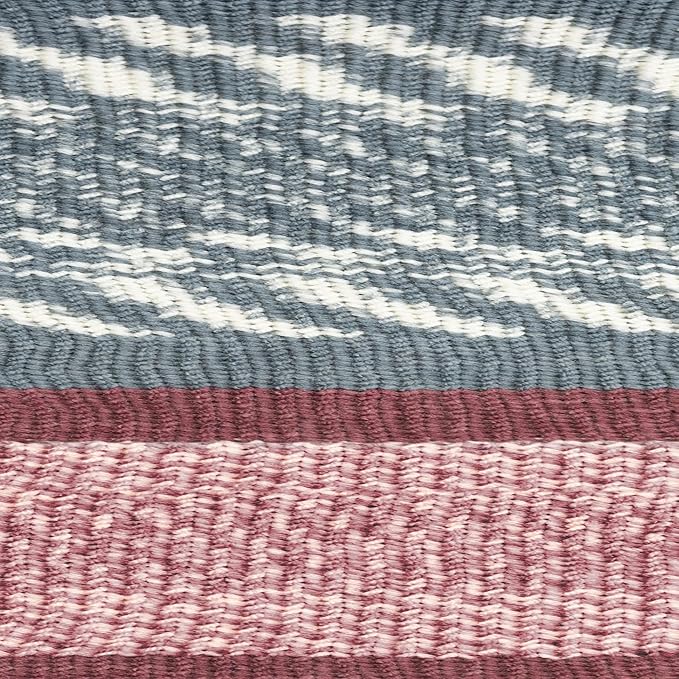 Lion Brand Yarn Wool Ease Fair Isle, Yarn for Knitting, Merlot/Charcoal, 1 Pack