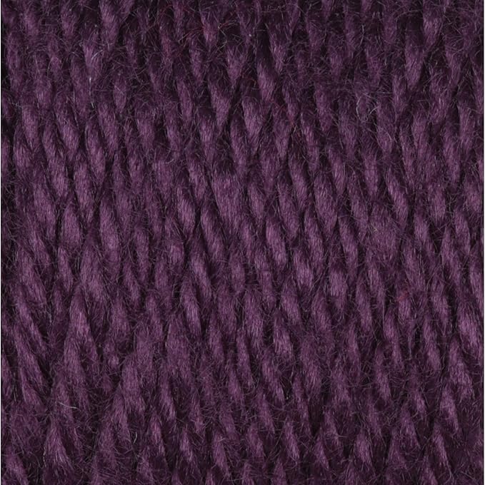 Caron Simply Soft Solids Yarn, 6oz, Gauge 4 Medium, 100% acrylic - Purple - Machine Wash & Dry