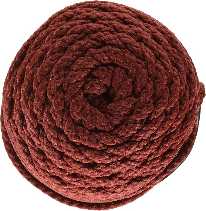 Bonnie Macrame Craft Cord 6mmX100yd, Wine